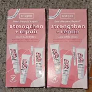 Briogeo Strengthen + Repair Hair Care Minis 2 Sets